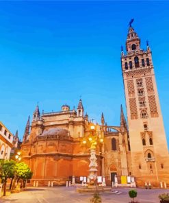 La Giralda Tower Diamond Painting