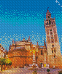 La Giralda Tower Diamond Painting