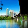 Lady Bird Lake Bridge Diamond Painting