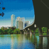 Lady Bird Lake Bridge Diamond Painting