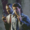Lethal Weapon Characters Diamond Painting