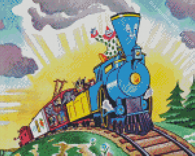 The Little Engine That Could Diamond Painting