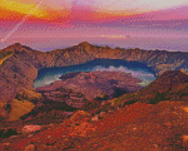 Lombok Sunset Diamond Painting