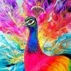 Magical Colorful Peacock Diamond Painting