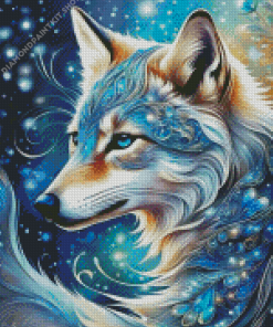 Magical Wolf Spirit Diamond Painting