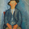 The Little Peasant Amedeo Modigliani Diamond Painting