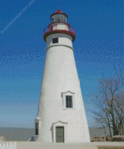 Marblehead Lighthouse Ohio Diamond Painting