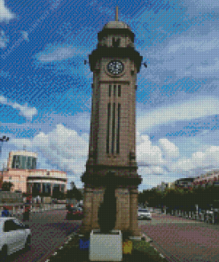 Menara Jam Besar Sungai Petani Tower Diamond Painting