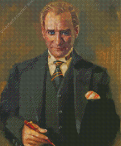 Mustafa Kemal Atatürk Art Diamond Painting