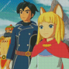 Ni No Kuni Game Characters Diamond Painting