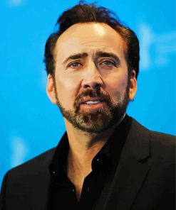 Nicolas Cage Diamond Painting