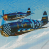 P47 Thunderbolt Diamond Painting