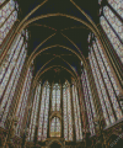 Paris Sainte Chapelle Diamond Painting