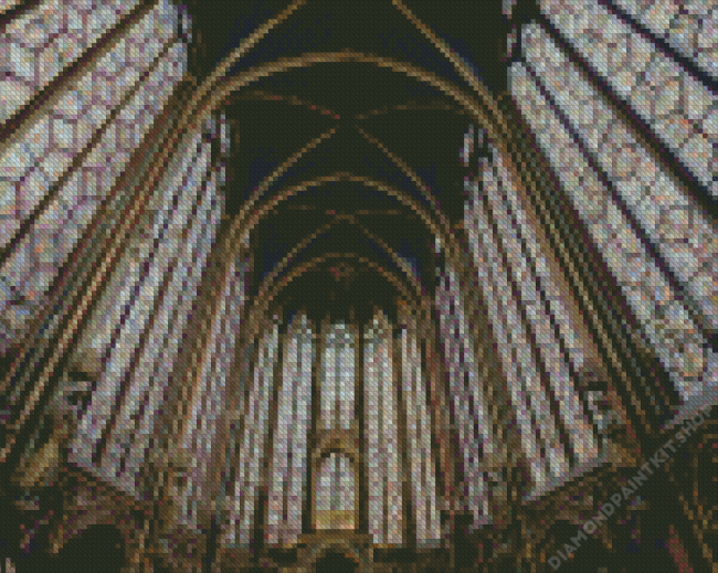 Paris Sainte Chapelle Diamond Painting