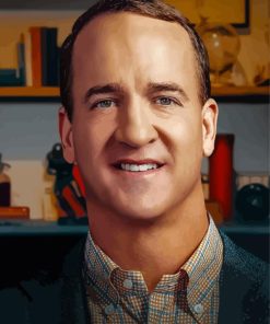 Peyton Manning Art Diamond Painting