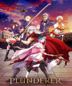 Plunderer Anime Poster Diamond Painting