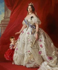 Portrait Of Queen Isabella Diamond Painting