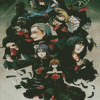 Powerful Akatsuki Group Diamond Painting