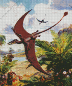 Pterosaur Animal Diamond Painting