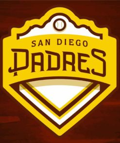 San Diego Padres Logo Diamond Painting