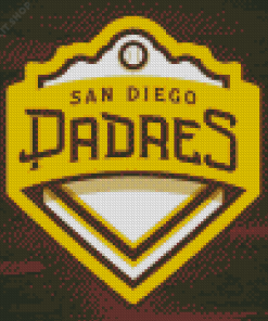San Diego Padres Logo Diamond Painting
