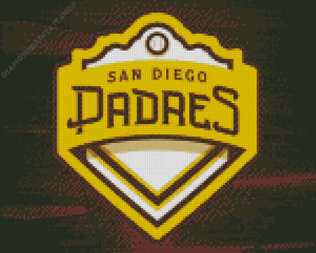 San Diego Padres Logo Diamond Painting