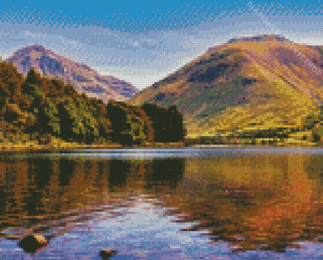 Sca Fell Lake Diamond Painting