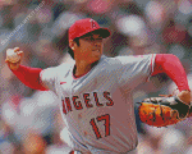 Shohei Ohtani Baseballer Diamond Painting