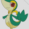 Snivy Species Diamond Painting