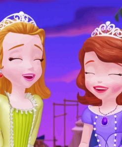 Sofia The First And Amber Diamond Painting