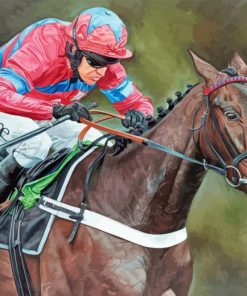 Sprinter Sacre Horse Racing Diamond Painting