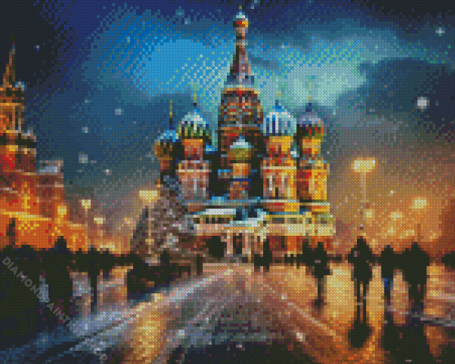 St Basils Cathedral Diamond Painting