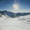Sunny Day In Stubai Glacier Diamond Painting