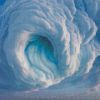 Swirling Clouds Landscape Diamond Painting