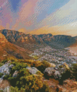 Table Mountain Diamond Painting