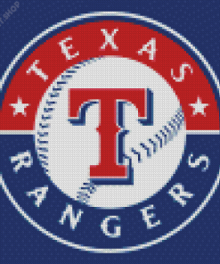 Texas Rangers Logo Diamond Painting
