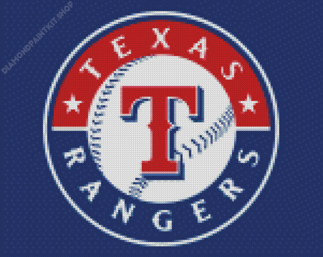 Texas Rangers Logo Diamond Painting