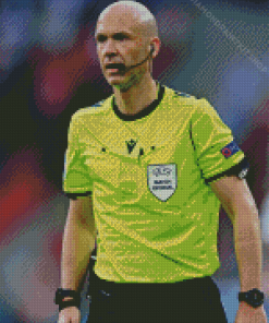 The Referee Anthony Taylor Diamond Painting