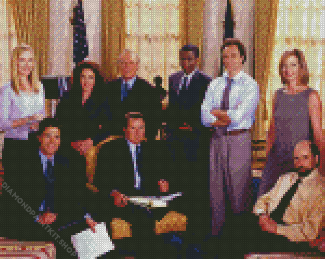 The West Wing Characters Diamond Painting