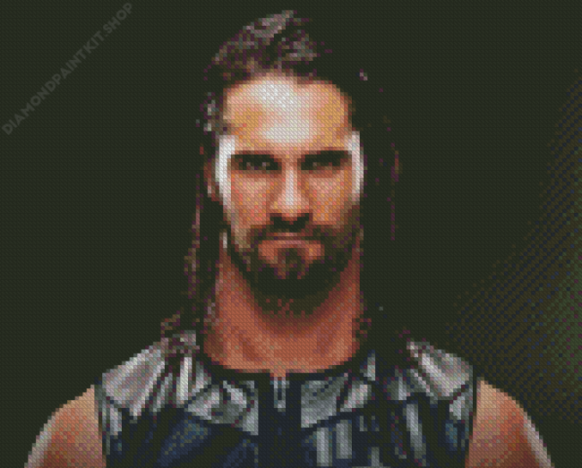 The Wrestler Seth Rollins Diamond Painting