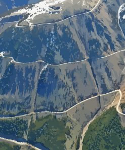The Beartooth Highway Diamond Painting