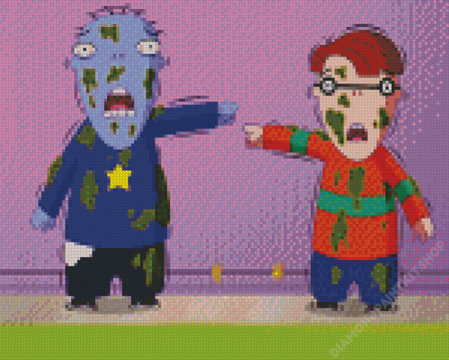 The Cramp Twins Diamond Painting