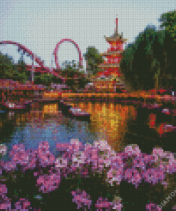 Tivoli Gardens Diamond Painting