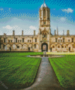 University Of Oxford In England Diamond Painting