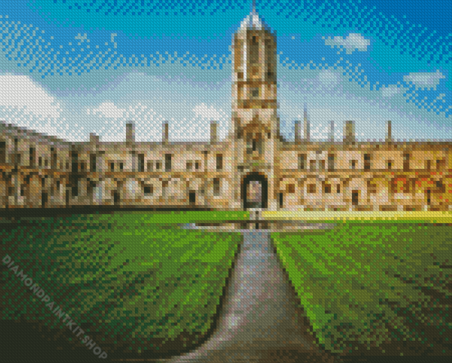University Of Oxford In England Diamond Painting