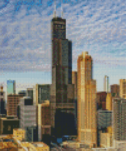 Willis Tower Diamond Painting