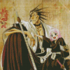 Yachiru And Kenpachi Zaraki Diamond Painting