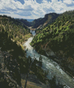 Yellowstone River Diamond Painting