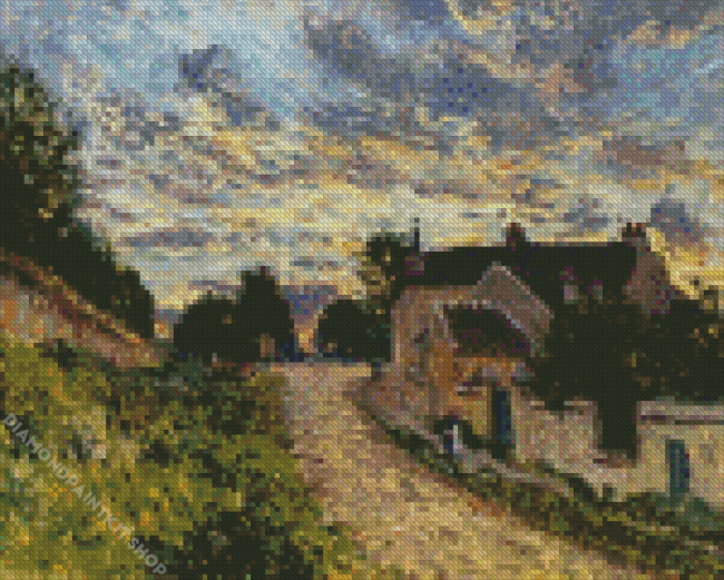 A Path in Louveciennes Diamond Painting