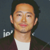 Actor Steven Yeun Diamond Painting